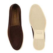 West Port Men Trendy Leather Loafers (Thrive-10-Brown)