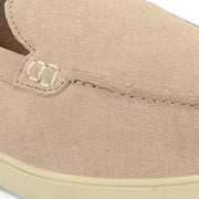 West Port Men Trendy Leather Loafers (Thrive-10-Sand)