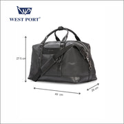 West Port Trendy & Classy Weekender Duffle Bag – Premium Travel Companion