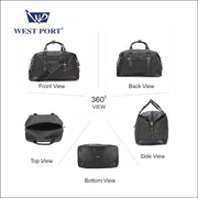 West Port Trendy & Classy Weekender Duffle Bag – Premium Travel Companion