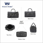 West Port Active Gear Bag – Compact & Modern Gym Style (ACTIVE GEAR BAG-BLACK-20L)