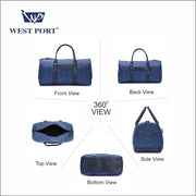 West Port Active Gear Bag – Compact & Modern Gym Style (ACTIVE GEAR BAG-NAVY-20L)