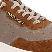 West Port Retro Street Casual Sneakers (RANGER-58-BEIGE)