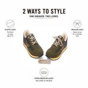 West Port Lifestyle Sneakers for Youth & Juniors – Designed for Young Trendsetters (Kawasaki-62-Olive)