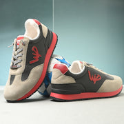 West Port Lifestyle Sneakers for Youth & Juniors – Designed for Young Trendsetters (Kawasaki-62-Red-Grey)