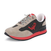 West Port Lifestyle Sneakers for Youth & Juniors – Designed for Young Trendsetters (Kawasaki-62-Red-Grey)