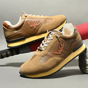 West Port Lifestyle Sneakers for Youth & Juniors – Designed for Young Trendsetters (Kawasaki-62-Yellow-Tan)