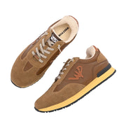 West Port Lifestyle Sneakers for Youth & Juniors – Designed for Young Trendsetters (Kawasaki-62-Yellow-Tan)