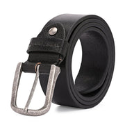 West Port Men’s Genuine Leather Belt (M-BT-LE-04-BLACK)
