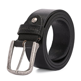 West Port Men’s Genuine Leather Belt (M-BT-LE-04-BLACK)