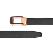 West Port Men’s Reversible Genuine Leather Auto-Lock Belt (M-BT-MM-139-BLACK-BROWN)