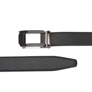 West Port Men’s Reversible Genuine Leather Auto-Lock Belt (M-BT-MM-140-BLACK-TAN)