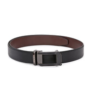 West Port Men’s Reversible Genuine Leather Auto-Lock Belt (M-BT-MM-140-BLACK-TAN)