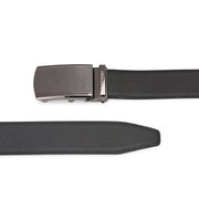 West Port Men’s Reversible Genuine Leather Auto-Lock Belt (M-BT-MM-143-BLACK-BROWN)