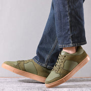 West Port Men Olive Street Sneakers – GenZ Chill Vibes (M-SF-50-OLIVE)