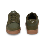 West Port Men Olive Street Sneakers – GenZ Chill Vibes (M-SF-50-OLIVE)