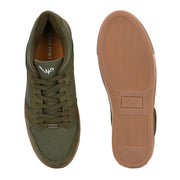 West Port Men Olive Street Sneakers – GenZ Chill Vibes (M-SF-50-OLIVE)