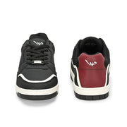 West Port Black Edge Sneakers – Gen Z Street Vibes (M-SF-55-BLACK)