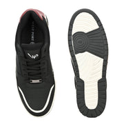 West Port Black Edge Sneakers – Gen Z Street Vibes (M-SF-55-BLACK)