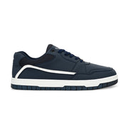 West Port Navy Blue Edge Sneakers – Gen Z Street Vibes (M-SF-55-NAVY)