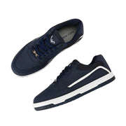 West Port Navy Blue Edge Sneakers – Gen Z Street Vibes (M-SF-55-NAVY)
