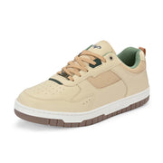 West Port Stylish & Comfy Beige Everyday Sneakers (M-SF-60-BEIGE)