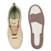 West Port Stylish & Comfy Beige Everyday Sneakers (M-SF-60-BEIGE)