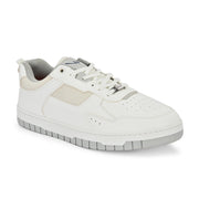 West Port White Trendy Everyday Sneakers (M-SF-60-WHITE)