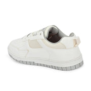 West Port White Trendy Everyday Sneakers (M-SF-60-WHITE)