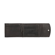 West Port Men's Genuine Leather Wallet (M-WT-ISC-23-BLACK)