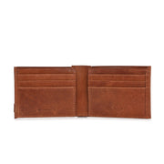 West Port Men's Genuine Leather Wallet (M-WT-ISC-24-COGNAC)