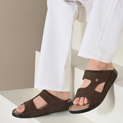 West Port Men Comfort Casual Slip-On (M-WW-25-BROWN)