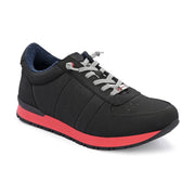 West Port Trendy Casual Sneakers (MAGIC-54-BLACK)