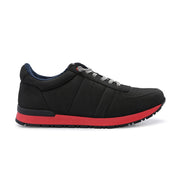 West Port Trendy Casual Sneakers (MAGIC-54-BLACK)