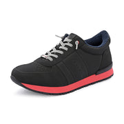 West Port Trendy Casual Sneakers (MAGIC-54-BLACK)