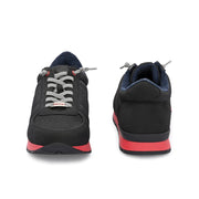 West Port Trendy Casual Sneakers (MAGIC-54-BLACK)