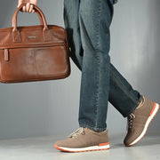 West Port Trendy Casual Sneakers (MAGIC-54-BEIGE)