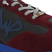 West Port Trendy Casual Sneakers (MAGIC-64-BLUE-BORDO)