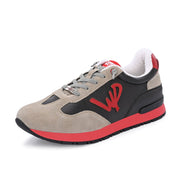 West Port Trendy Casual Sneakers (MAGIC-64-RED-GREY)