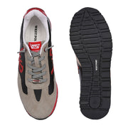 West Port Trendy Casual Sneakers (MAGIC-64-RED-GREY)