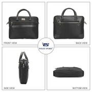 West Port Premium Business Laptop Bag (MBG-AI-15-BLACK)