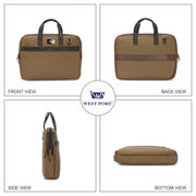 West Port Premium Office & Travel Business Laptop Bag (MBG-AI-16-KHAKI)