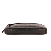 West Port Unisex Premium Leather Laptop Bag – Timeless Professional Elegance (MBG-AO-01-BROWN)