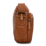 West Port Premium Leather Messenger Crossbody Sling Bag (MBG-AO-02-COGNAC)