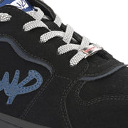 West Port Trendy Casual Sneakers (MIAMI-50-BLACK-BLUE)