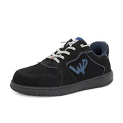 West Port Trendy Casual Sneakers (MIAMI-50-BLACK-BLUE)