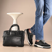 West Port Retro Street Casual Sneakers (RANGER-58-GREY-BLACK)