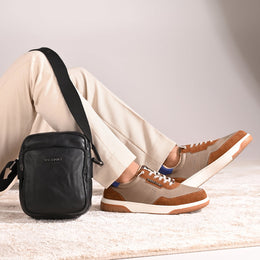 West Port Retro Street Casual Sneakers (RANGER-58-BEIGE)