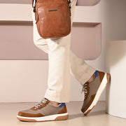 West Port Retro Street Casual Sneakers (RANGER-58-BEIGE)