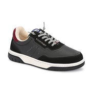 West Port Retro Street Casual Sneakers (RANGER-58-GREY-BLACK)